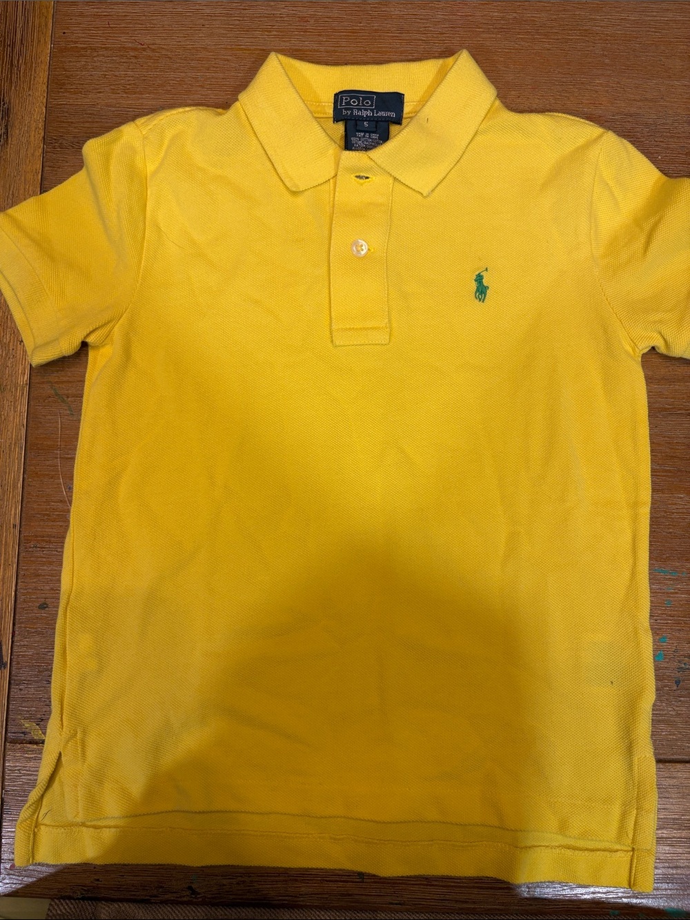 Polo by Ralph Lauren Kids Polo Tee Set - Purple, Green, Blue, Yellow - Picture 8 of 9
